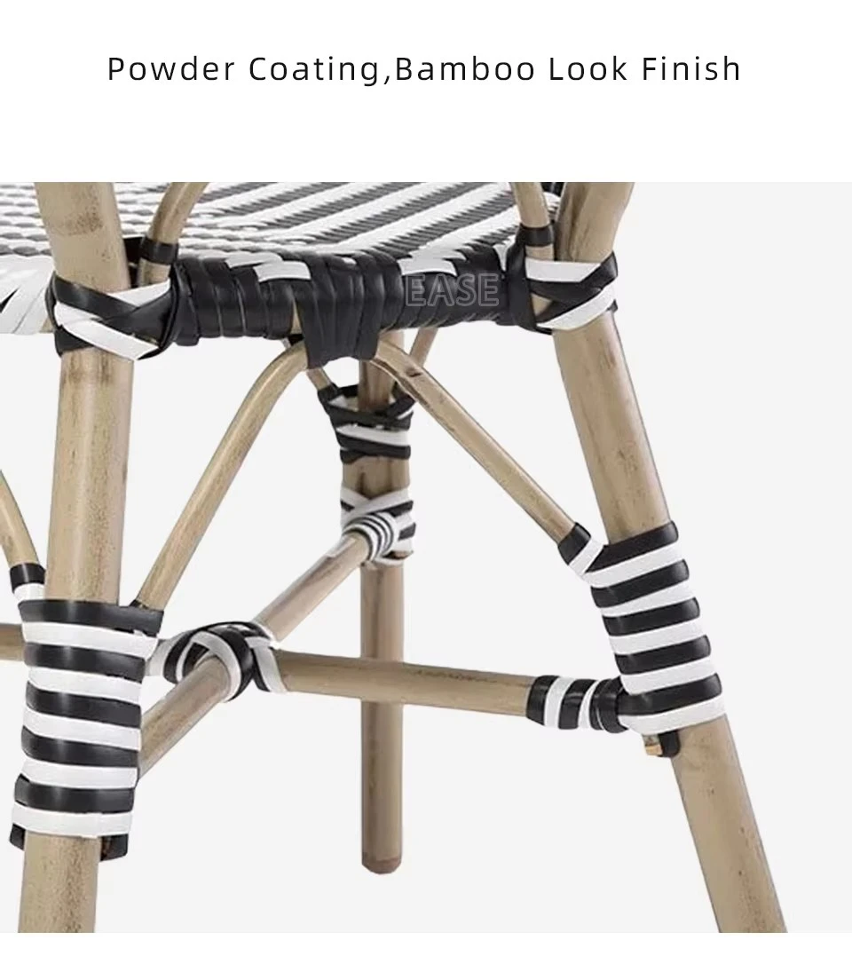 China Parisian French Bistro Chairs Black and White China Parisian French Bistro Chairs Black and White