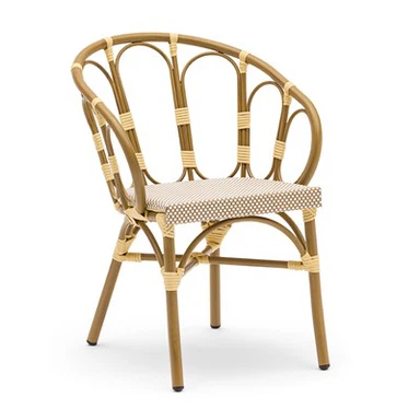 صندلی رستورانی Textilene فریم آلومینیومی