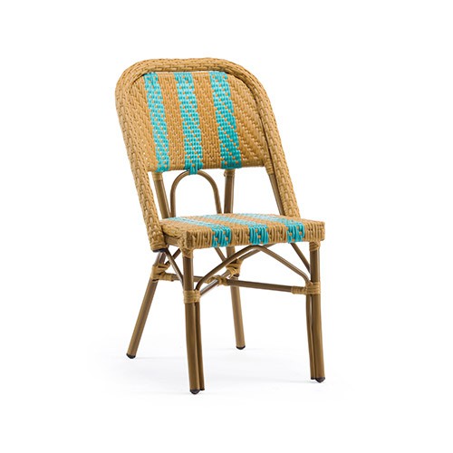 Luxury Furniture PE Rattan Chairs Outdoor Seating Good Design At The Open Sky Restaurant